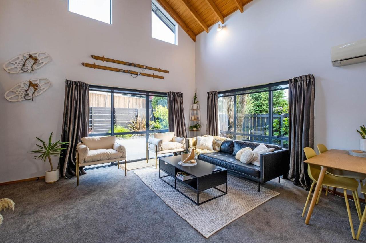 Little Black Chalet Methven Exterior foto