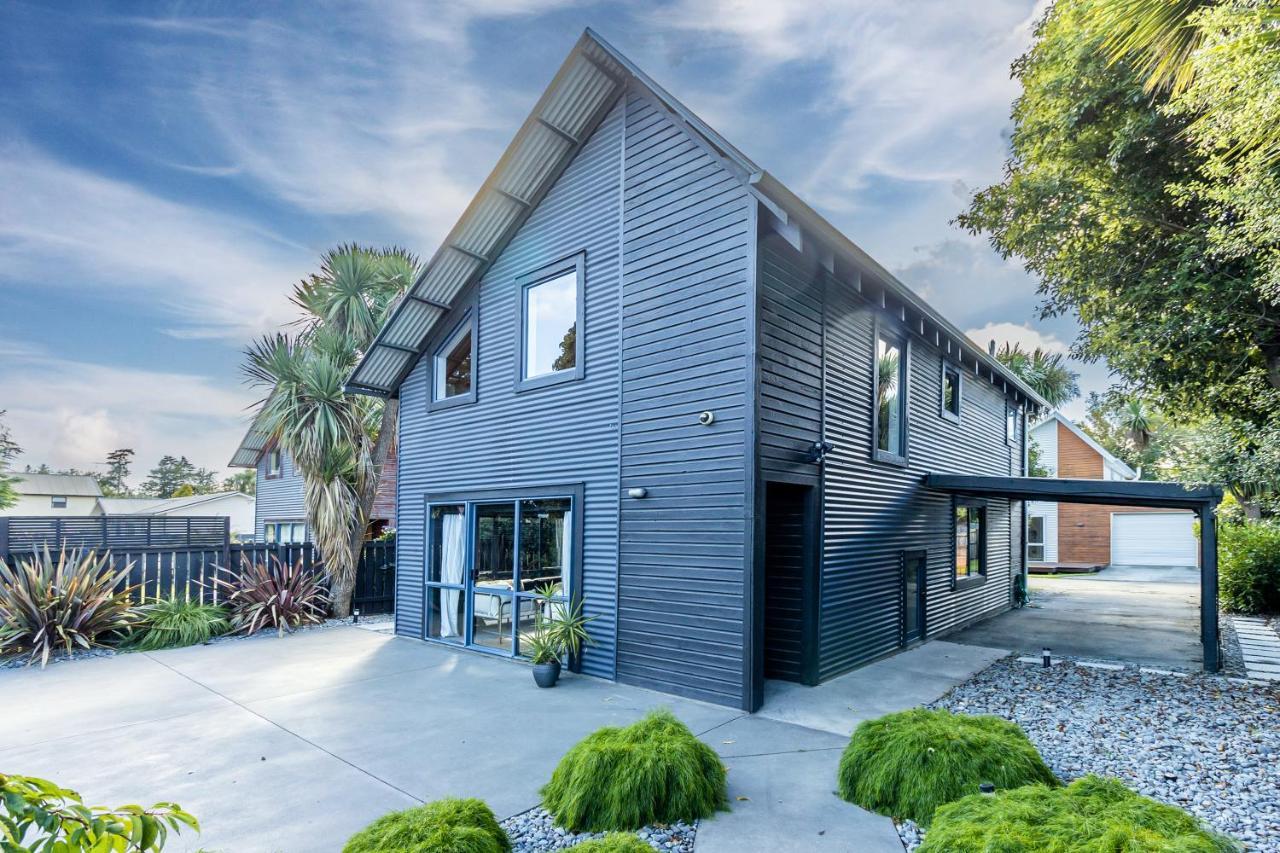 Little Black Chalet Methven Exterior foto