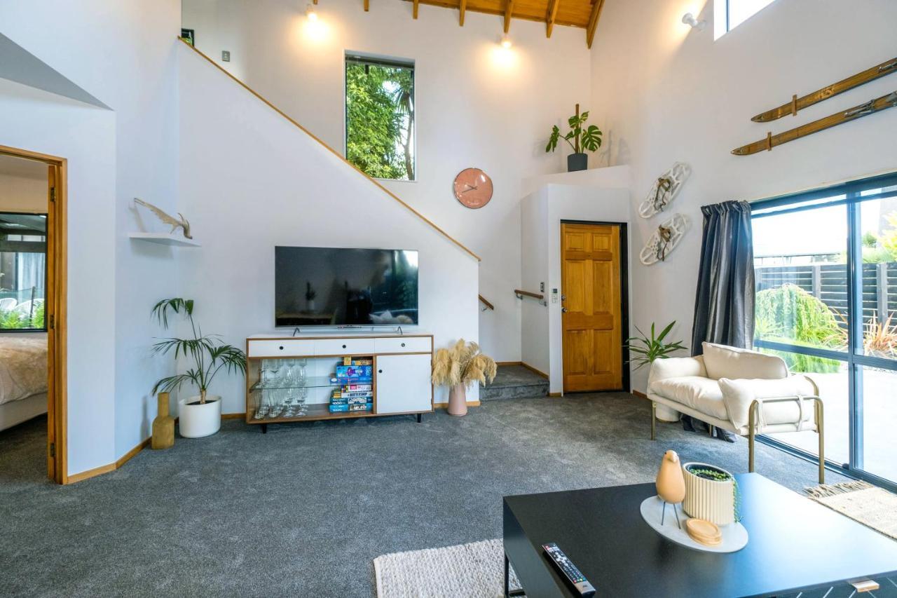 Little Black Chalet Methven Exterior foto