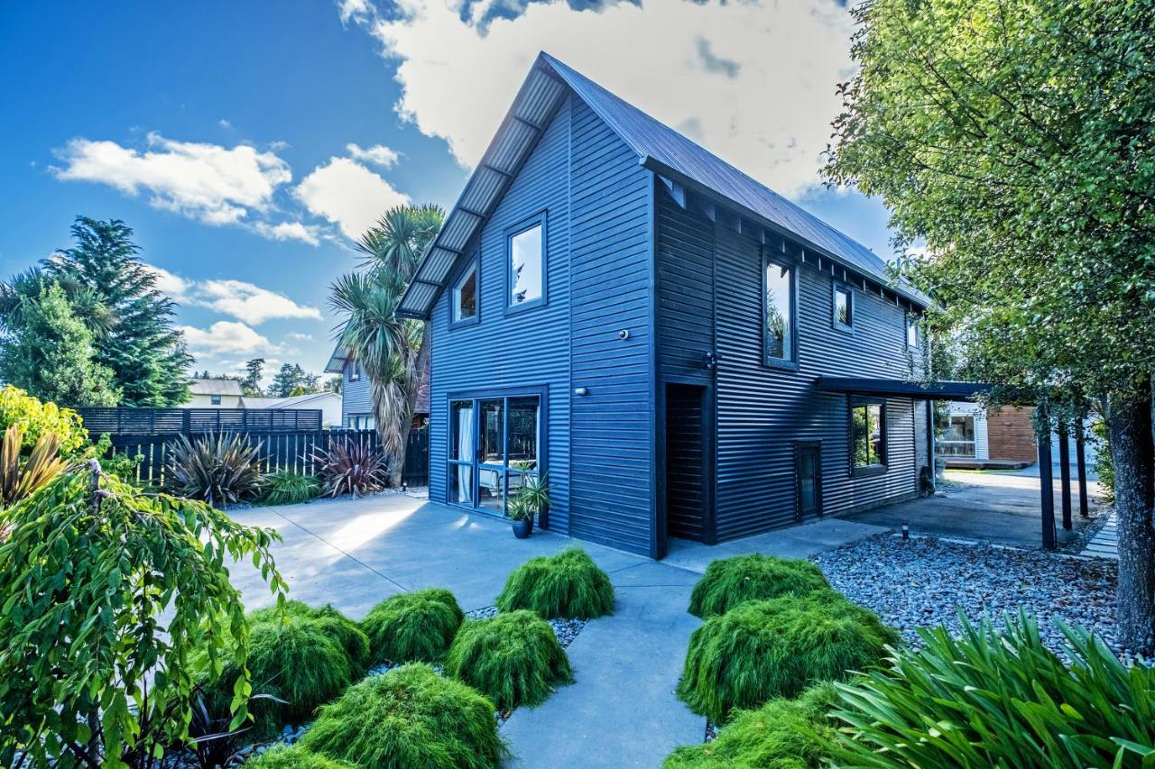 Little Black Chalet Methven Exterior foto
