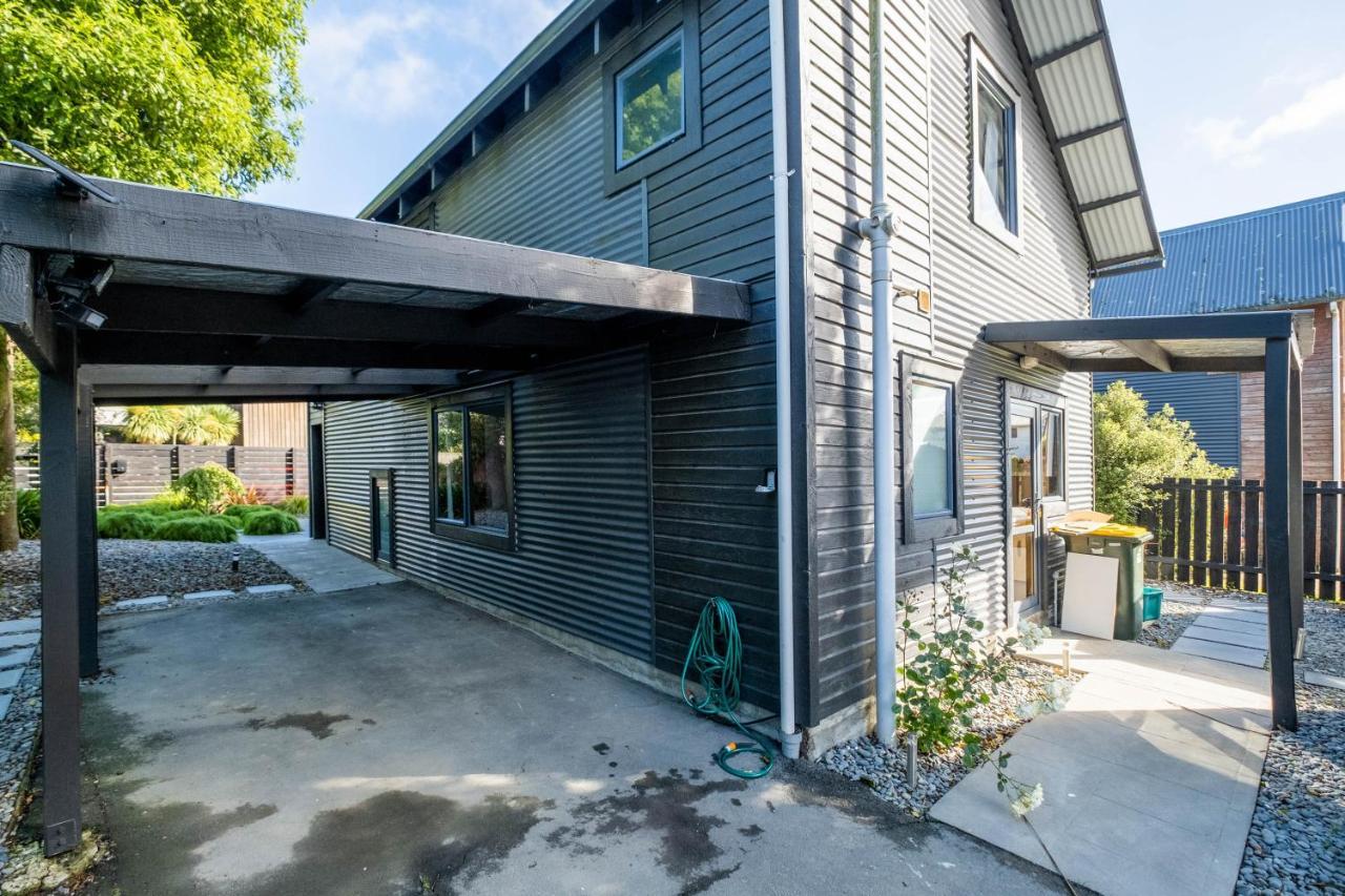 Little Black Chalet Methven Exterior foto