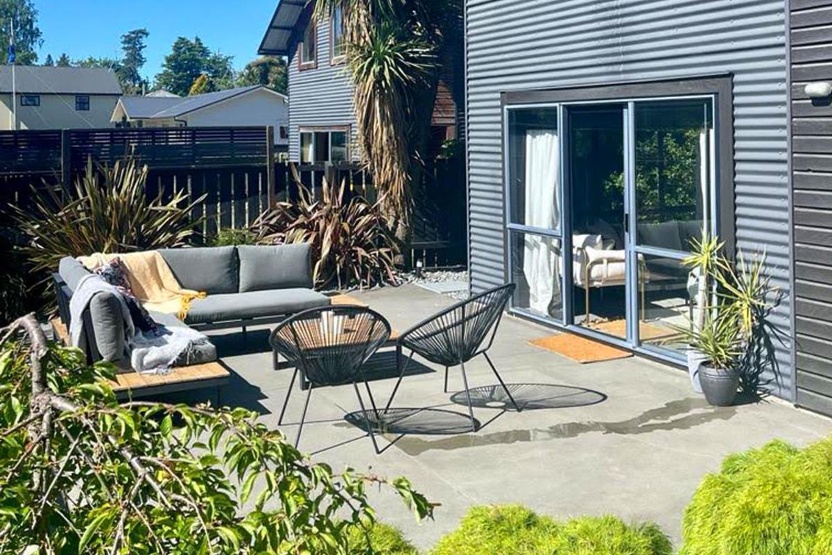 Little Black Chalet Methven Exterior foto