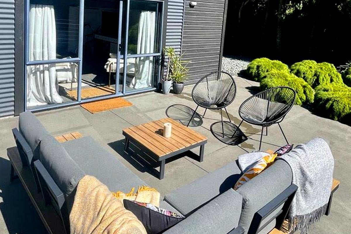 Little Black Chalet Methven Exterior foto